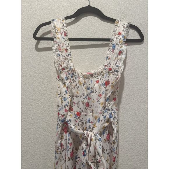 Doen ASCELLA DRESS
IN BLANC FLOWERING MEADOW Small - Picture 6 of 10